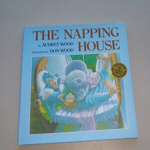 The Napping House by Audrey Wood New Hardcover + CD